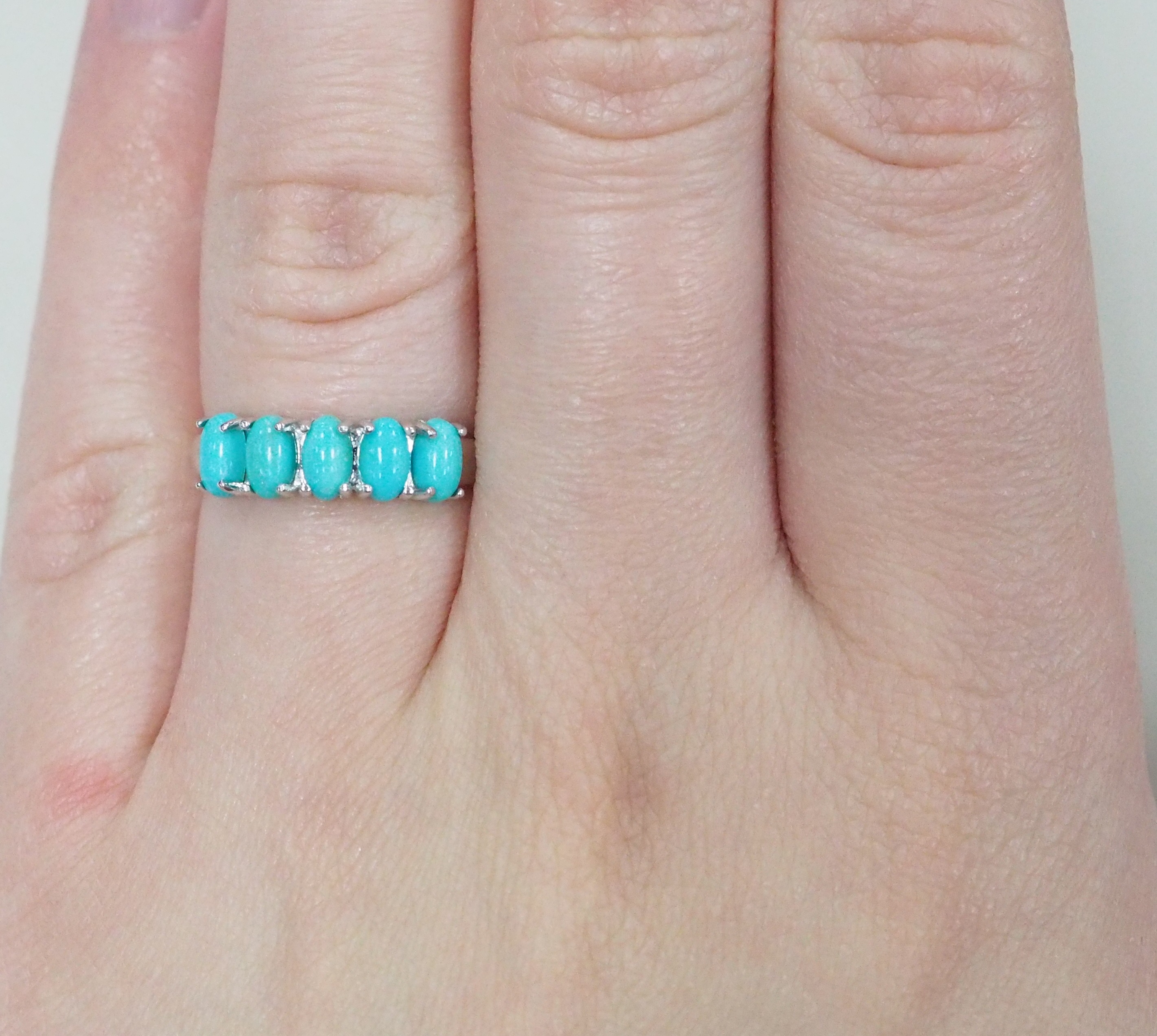 Серебряное кольцо с бирюзой